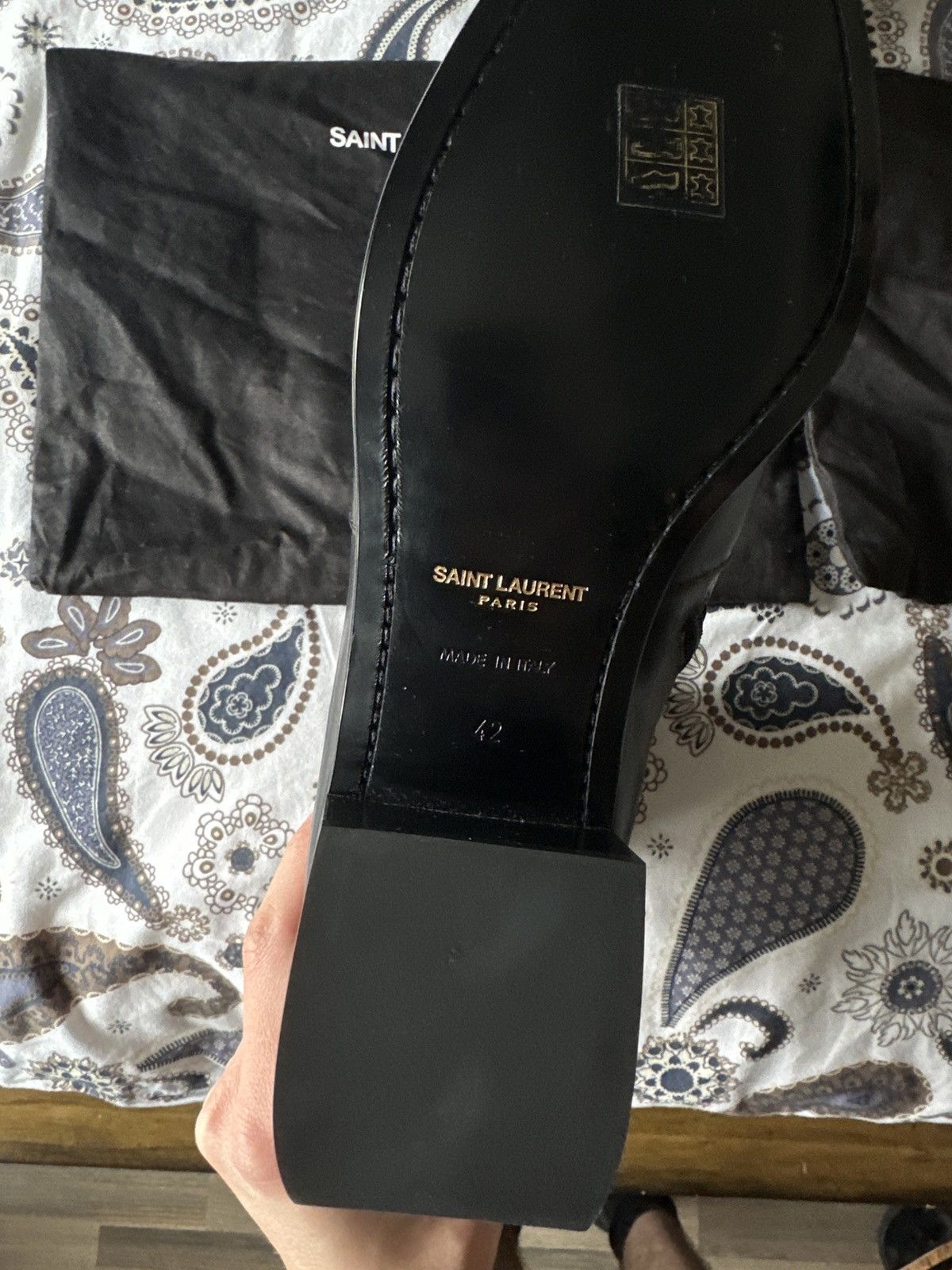 Saint Laurent Paris Saint Laurent Boots Size US 9 / EU 42 - 2 Thumbnail
