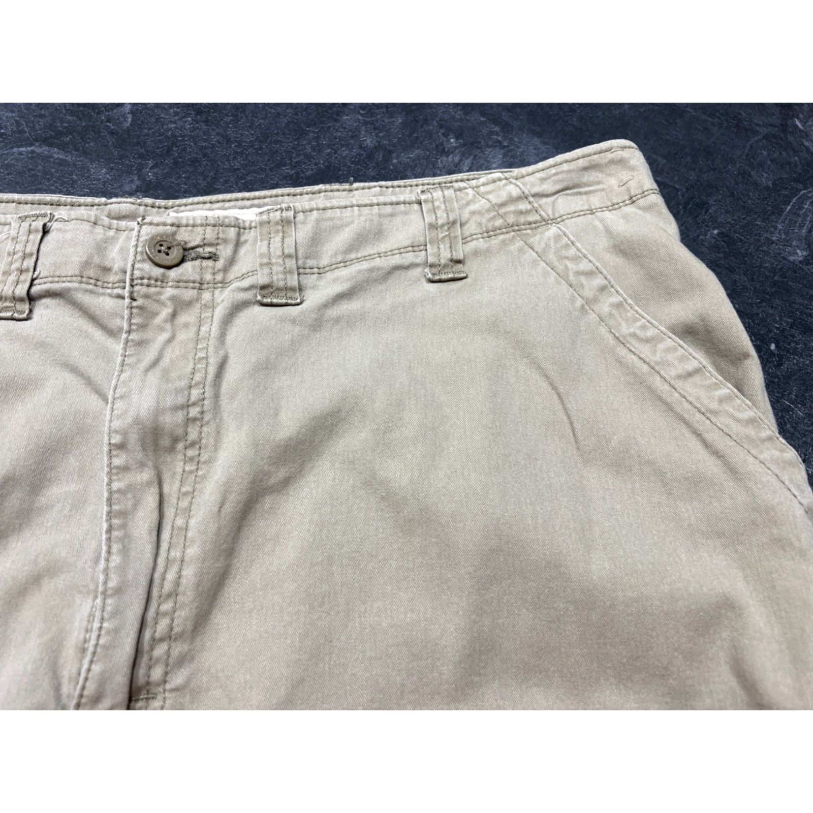Wrangler Wrangler Cargo Shorts Men's Size 44 Relaxed Fit Cotton Outdoor Beige Size US 44 / EU 60 - 5 Thumbnail