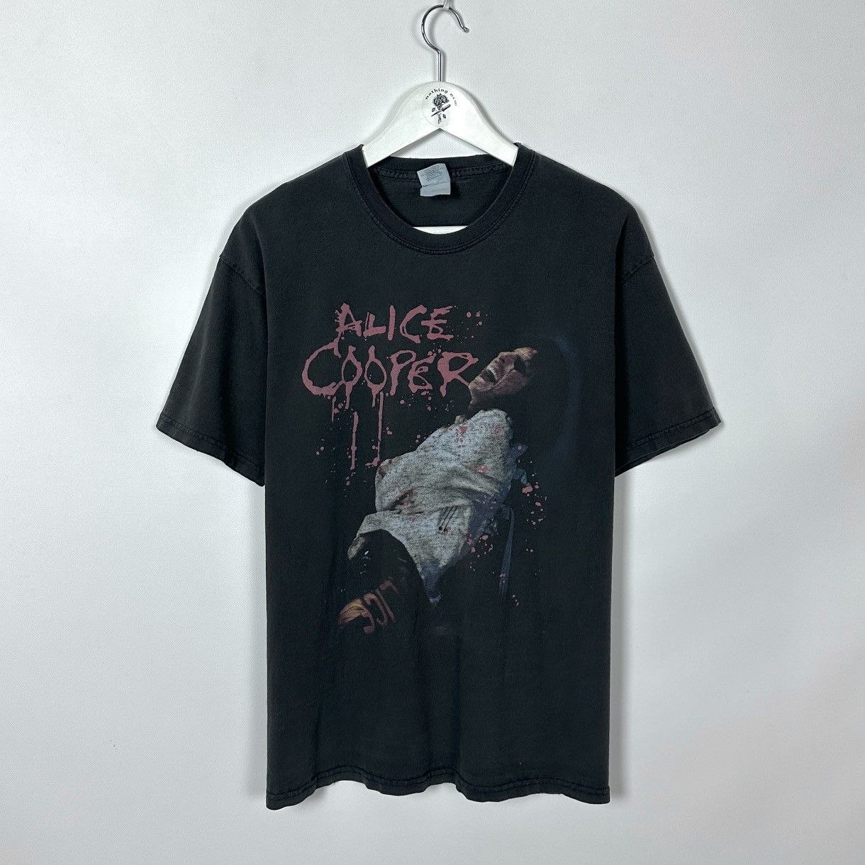 Band Tees Vintage 00s Sun Faded Alice Cooper Psycho Drama 2007 tee y2k Size US L / EU 52-54 / 3 - 1 Thumbnail