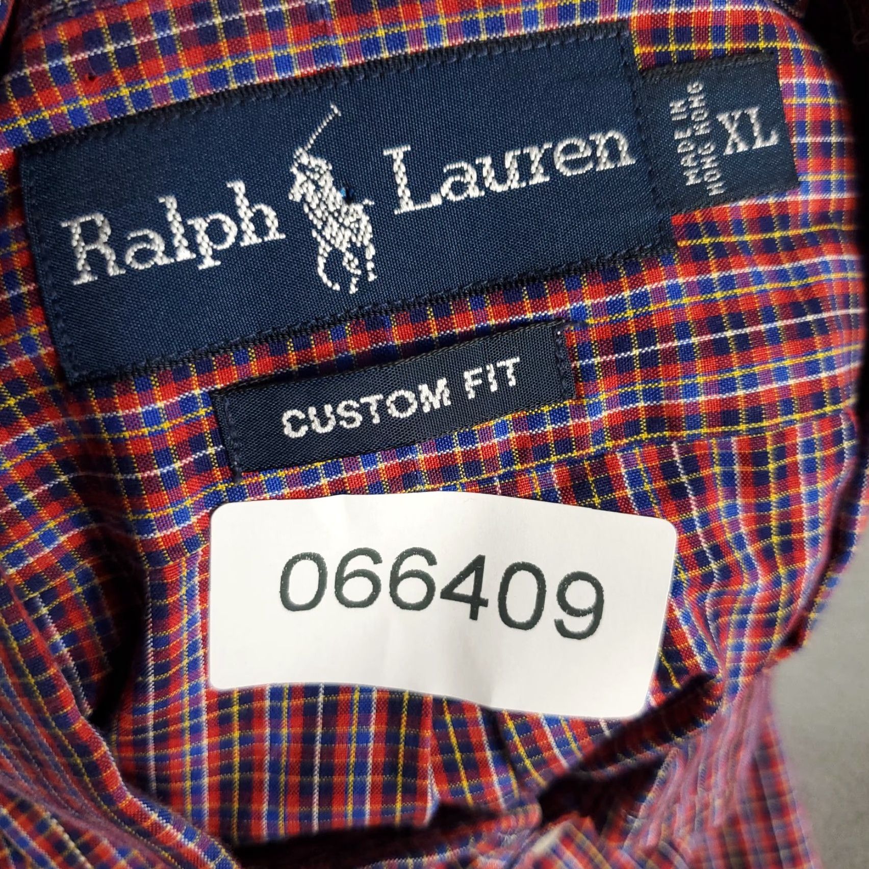 Ralph Lauren Ralph Lauren Shirt Mens XL Red Plaid Pony Casual Button Up Long Sleeve Shirt Size US XL / EU 56 / 4 - 8 Thumbnail