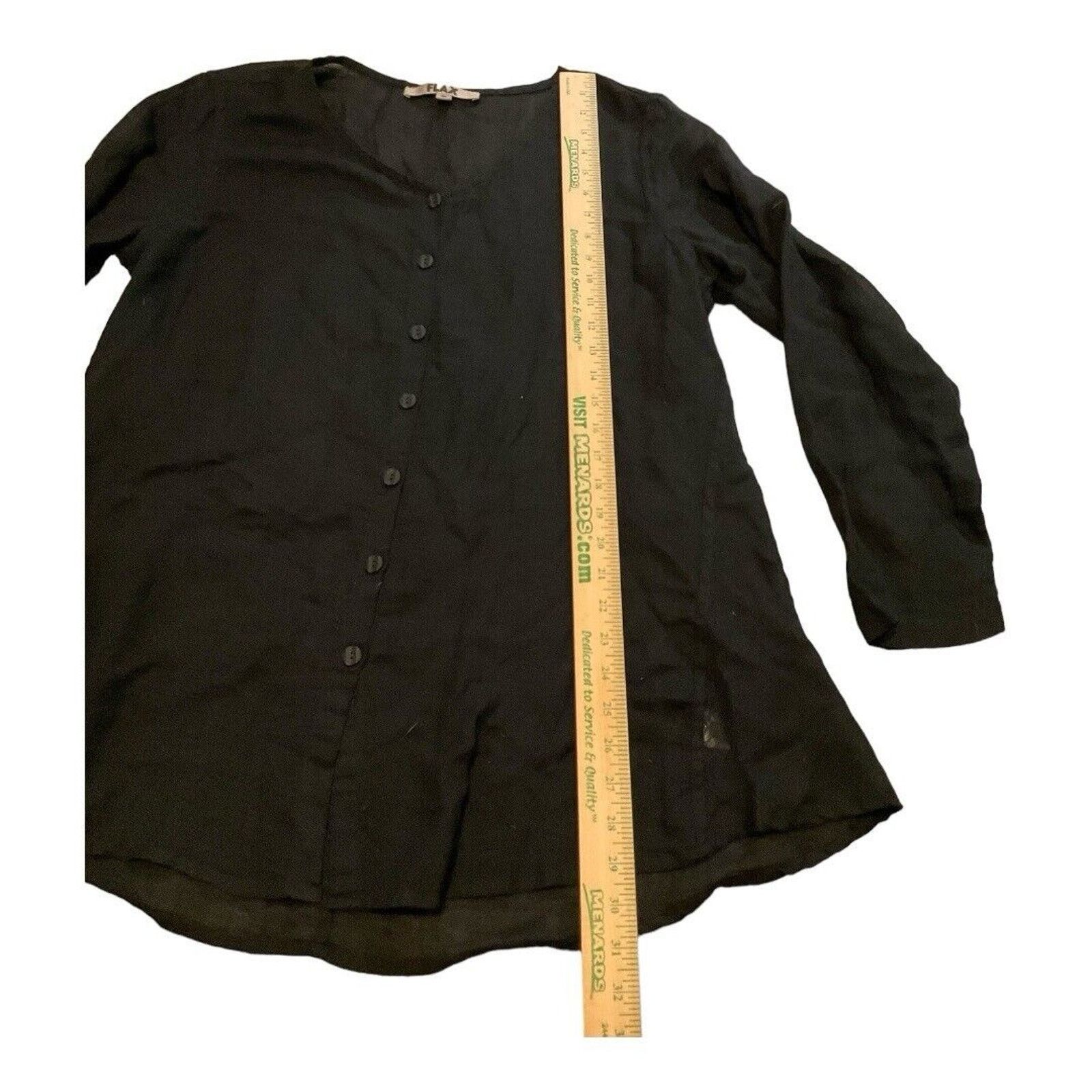 FLAX FLAX 100% Linen Top Size M / US 6-8 / IT 42-44 - 2 Thumbnail