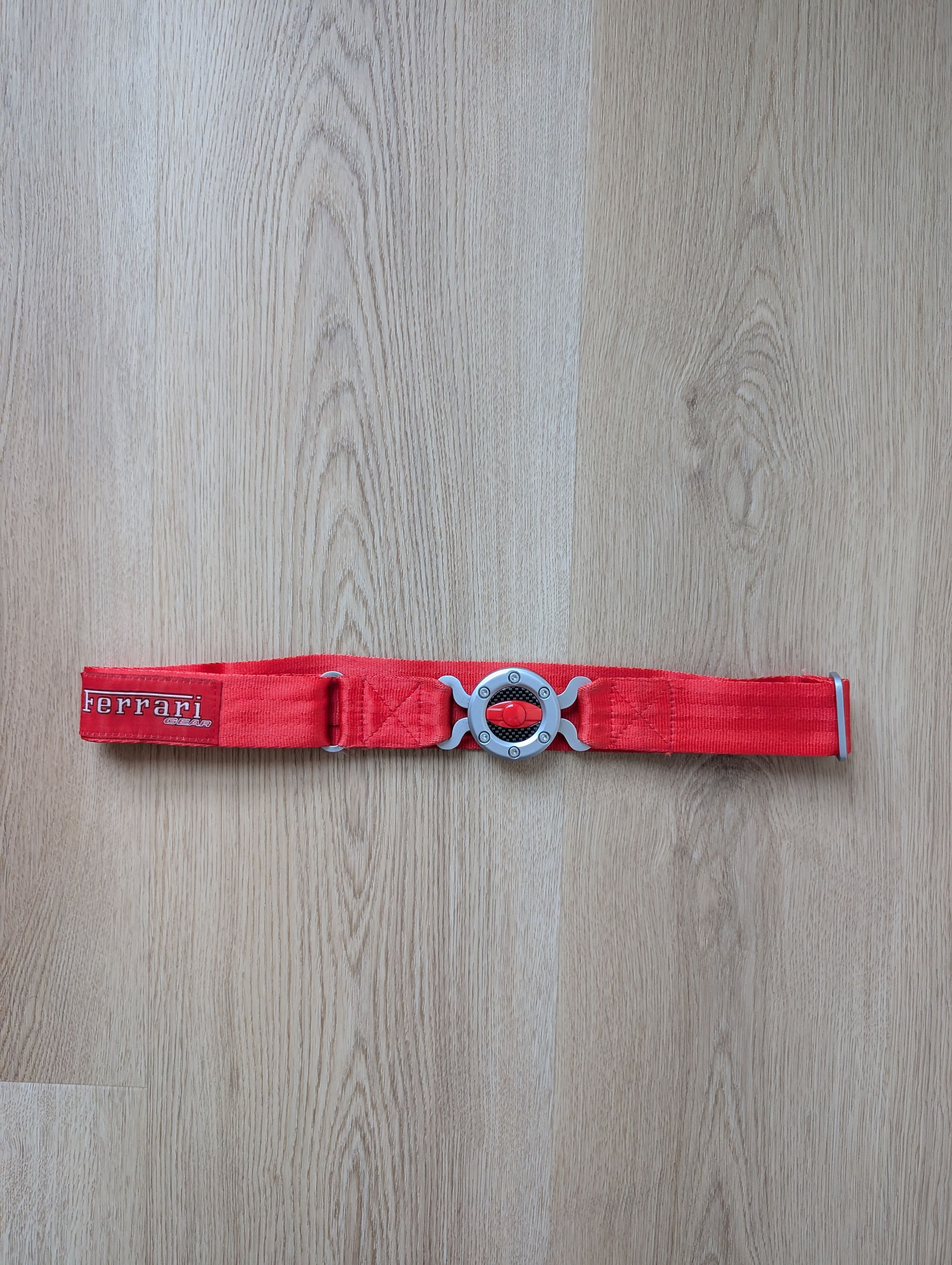 Ferrari VINTAGE 90’s FERARRI F-1 RACING GEAR BELT Y2K Size ONE SIZE - 1 Thumbnail