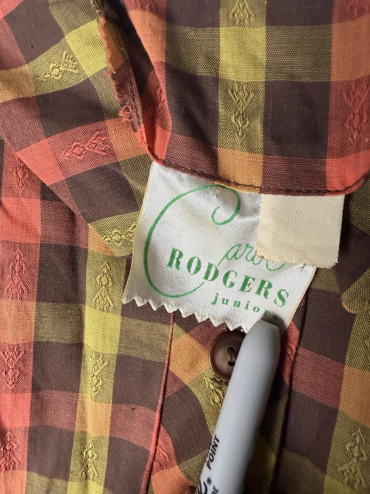 Other Vintage Junior Petite by Carol Rodgers Dress Small Size S / US 4 / IT 40 - 4 Thumbnail