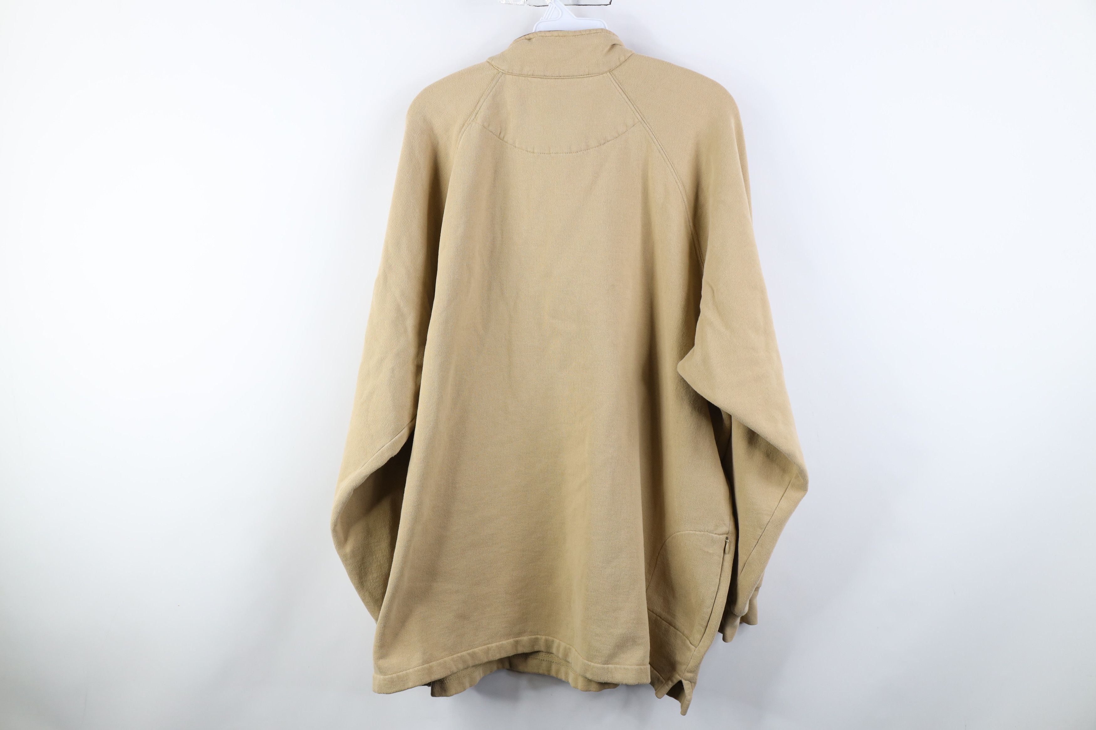 Woolrich Woolen Mills Vintage 90s Woolrich Blank 1/4 Half Zip Pullover Sweatshirt Size US XL / EU 56 / 4 - 14 Thumbnail
