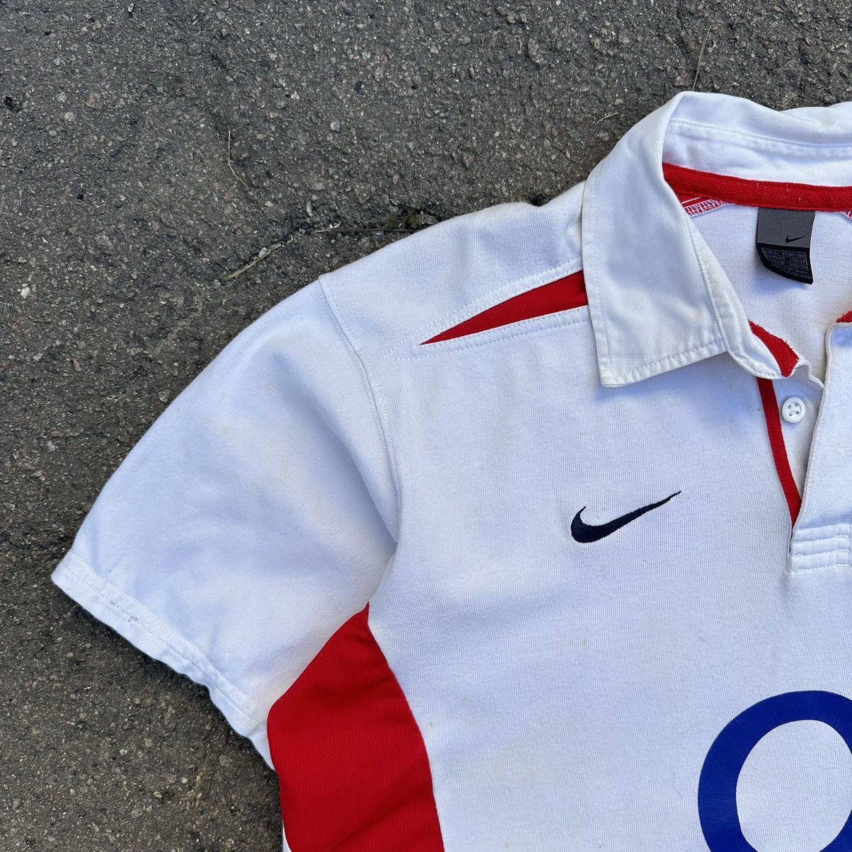 Nike Vintage Nike Rugby England O2 Polo T-shirts 90s Y2K USA Size US XL / EU 56 / 4 - 4 Thumbnail