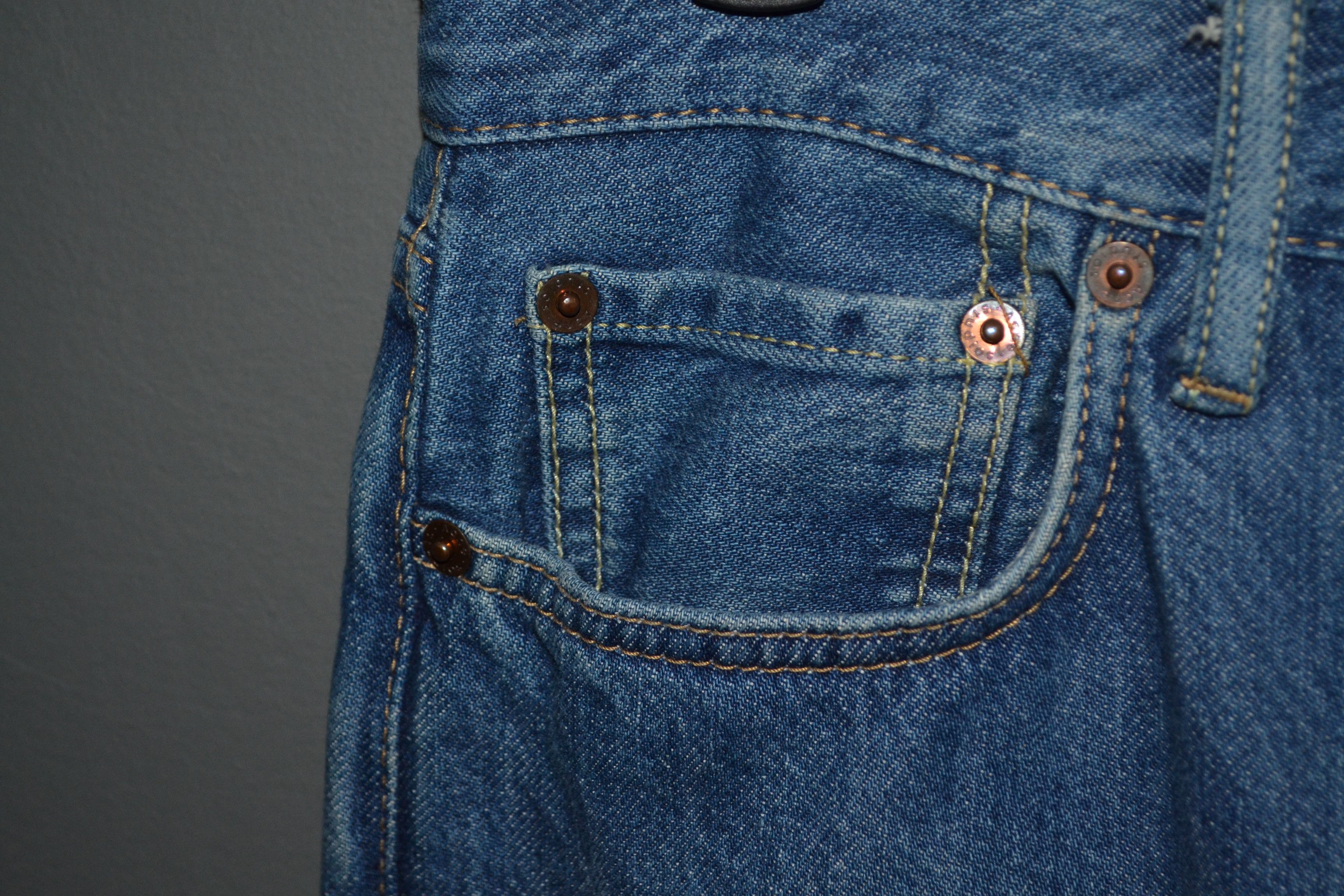 Acne Studios Acne Studios Bla Konst Mece Dark Blue Trash 28 size Jeans Size 28" / US 6 / IT 42 - 7 Thumbnail