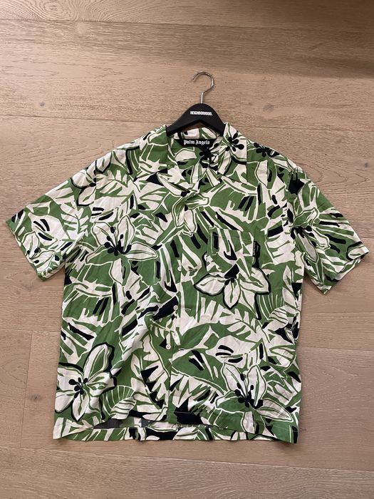 Palm Angels Palm Angels SS23 'Macro Hibiscus Print' Bowling Shirt