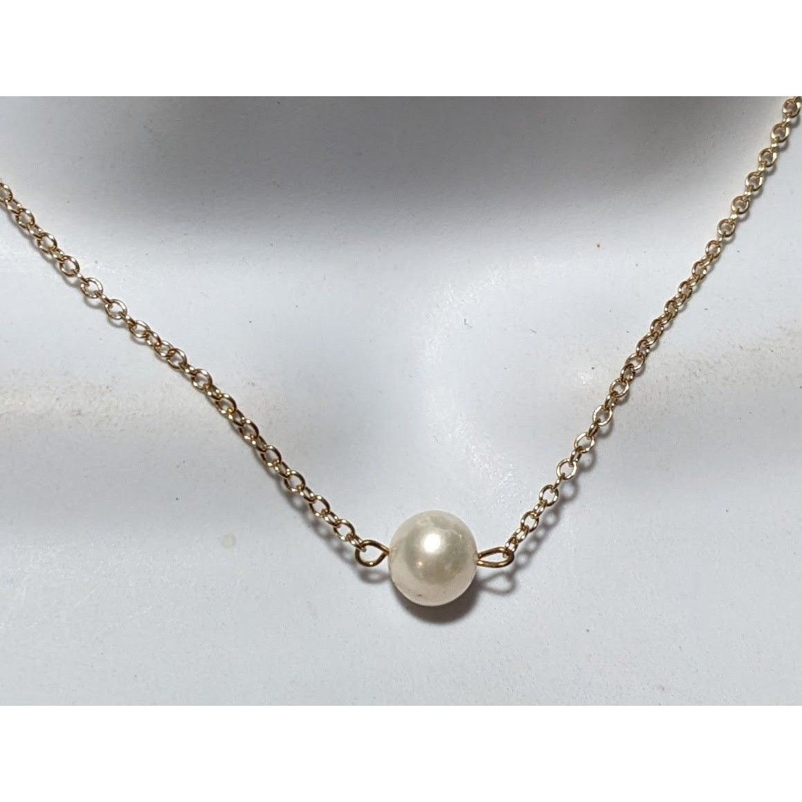 Other Minimalist Preppy Single Pearl Pendant Necklace Size ONE SIZE - 6 Thumbnail