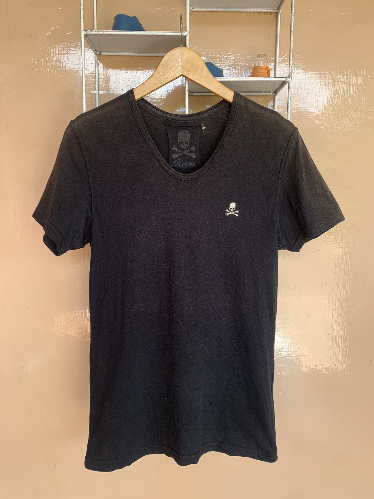 image of Hysteric Glamour x Roen Japanesebrand Studed Skull Lgb Ifsixwasnine in Black, Men's (Size Medium)