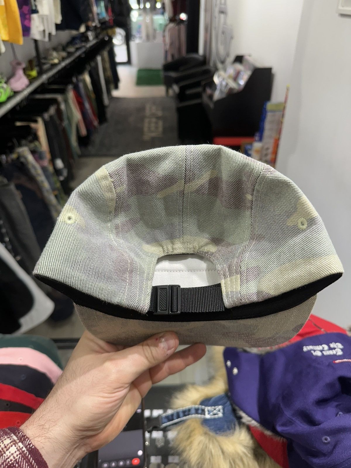 Supreme Supreme Washed Camo Camp Hat S/S 2019 Size ONE SIZE - 2 Thumbnail