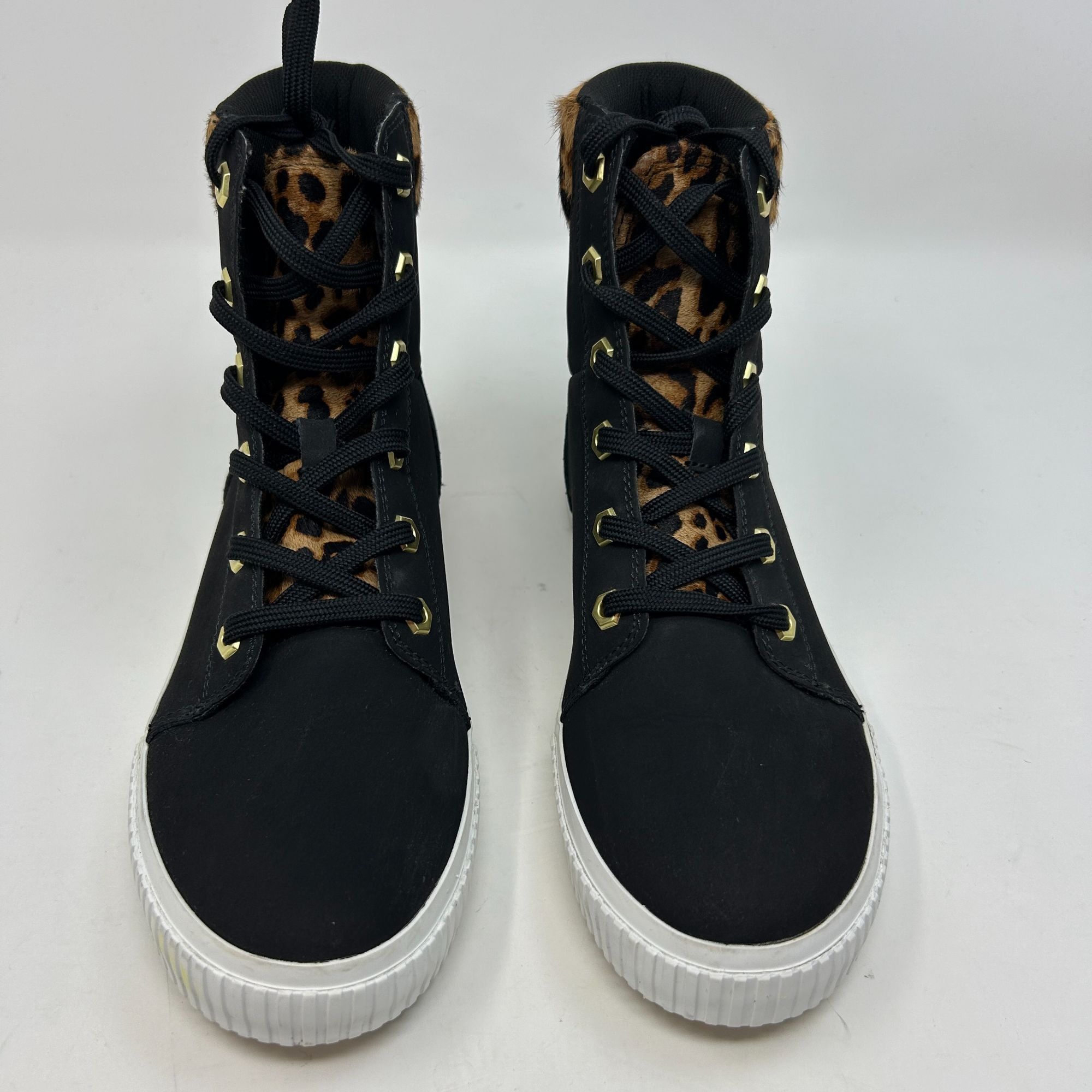 Timberland Timberland Skyla Bay 6" Nubuck High-Top Sneakers Lace-Up Size US 7.5 / IT 37.5 - 5 Thumbnail