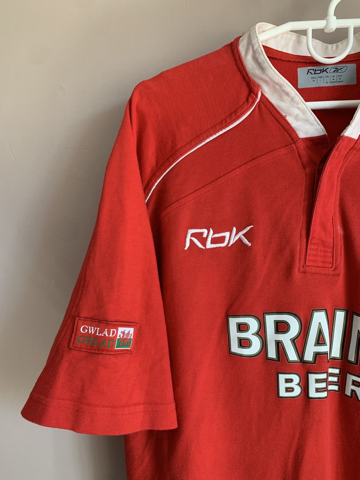 Reebok Wales Vintage Rugby Union Shirt Reebok Jersey Size M Size US M / EU 48-50 / 2 - 3 Thumbnail
