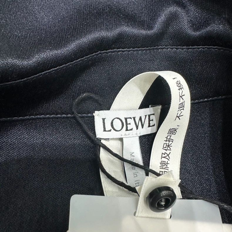 Loewe LOEWE A loose single-breasted long-sleeved shirt in pure C Size XXS / US 00 / IT 34 - 3 Thumbnail