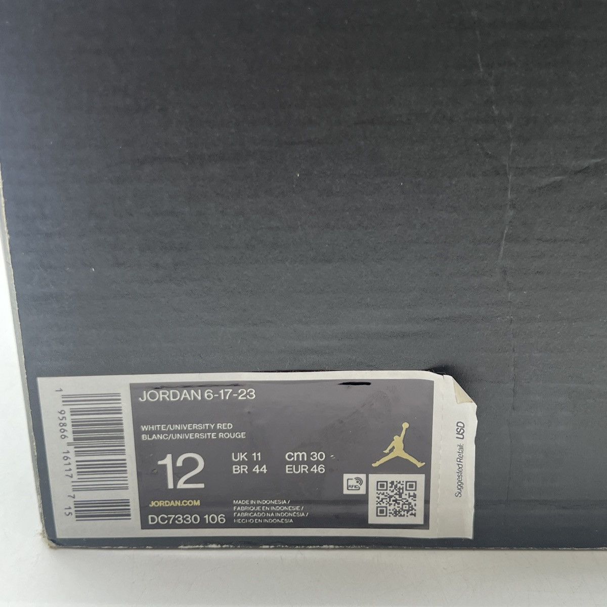 Jordan Brand Jordan 6-17-23 white fire red Size US 12 / EU 45 - 6 Thumbnail