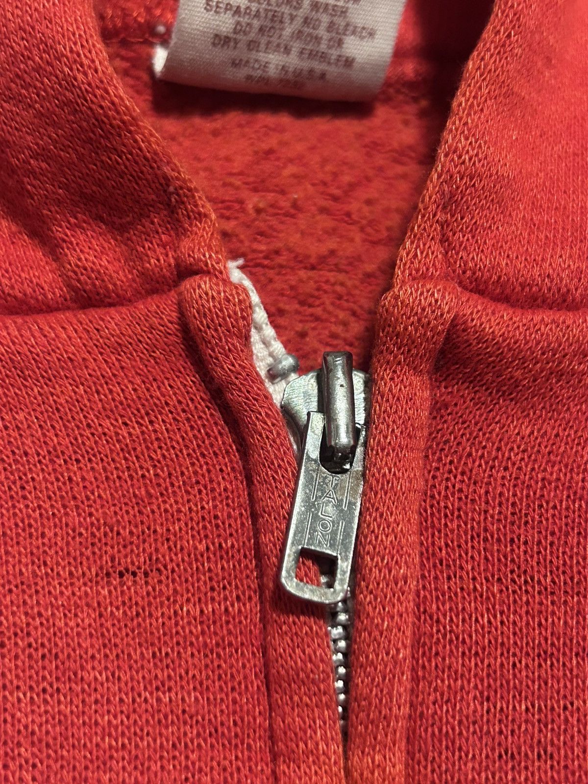 Russell Athletic True Vintage 1970s US MARINES Russell Hoodie 20x24 Talon zip Size US XXS / EU 40 - 2 Thumbnail