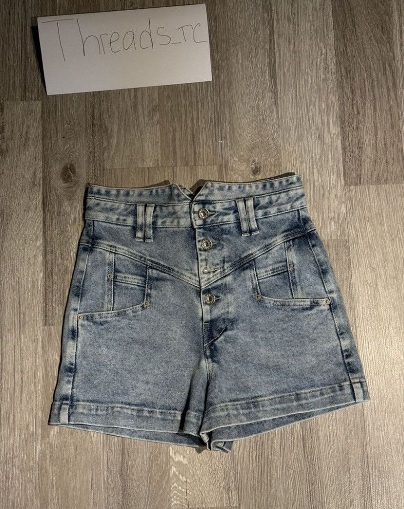Isabel Marant ISABEL MARANT Roy Denim Shorts Size 25" / US 0 / IT 36 - 2 Thumbnail