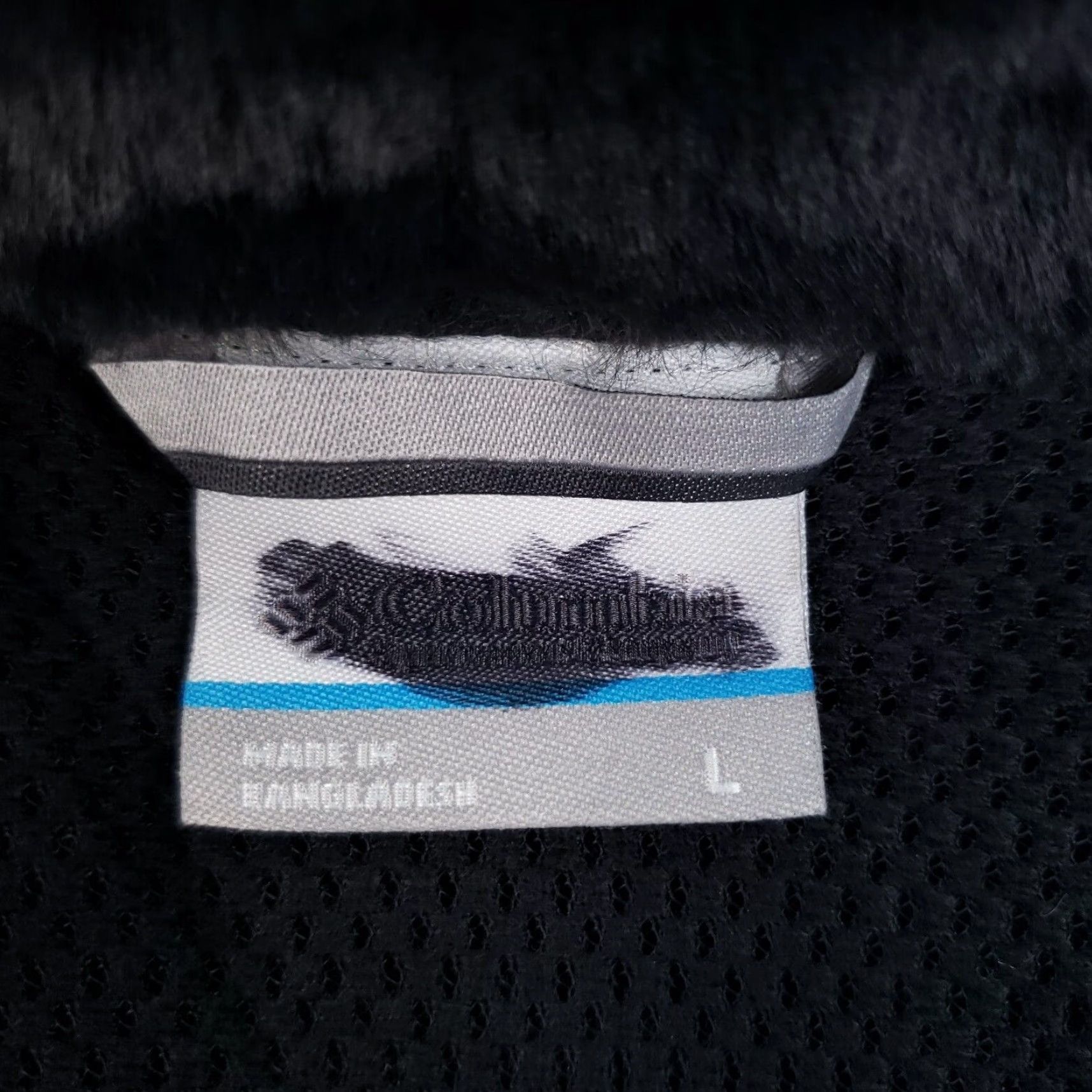 Vintage Columbia Jacket Womens Large Black Full Zip Mock Neck Fleece Pockets Size L / US 10 / IT 46 - 5 Thumbnail