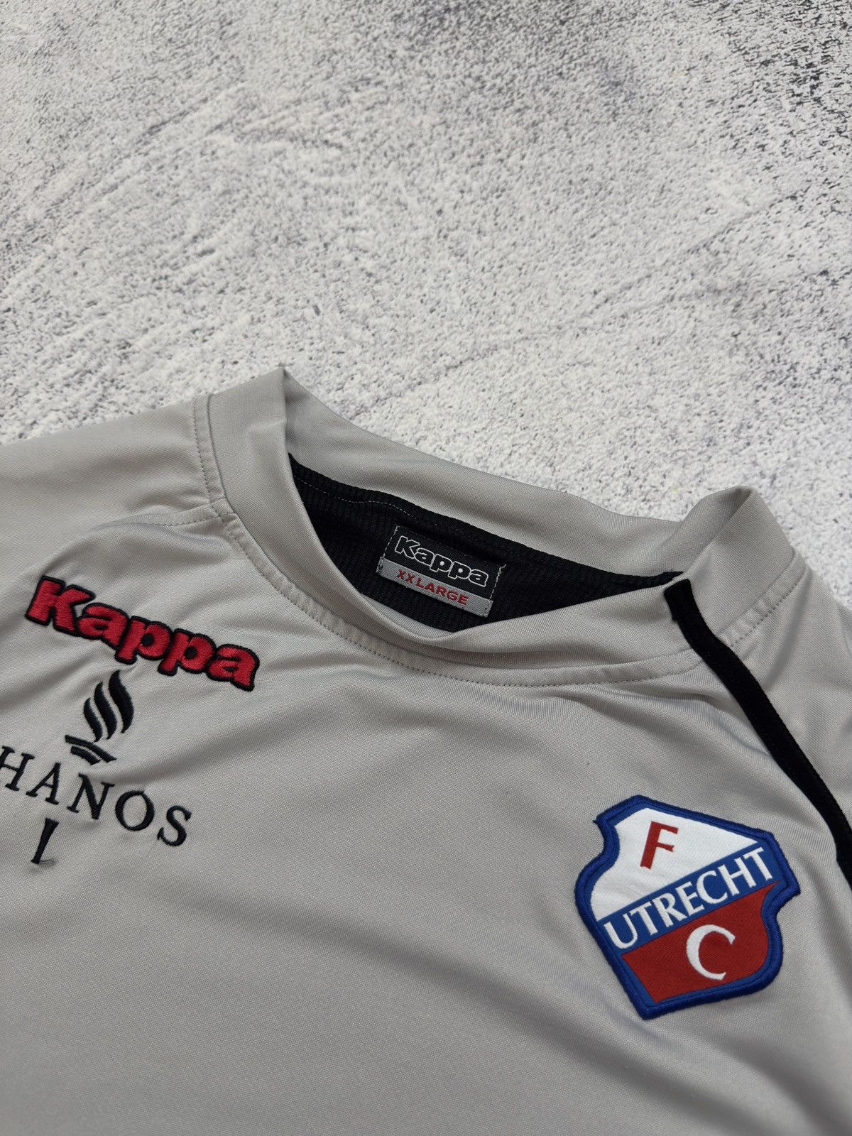 Kappa KAPPA FC UTRECHT 2010-2011 TRAINING SHIRT SOCCER JERSEY Size US XXL / EU 58 / 5 - 7 Thumbnail