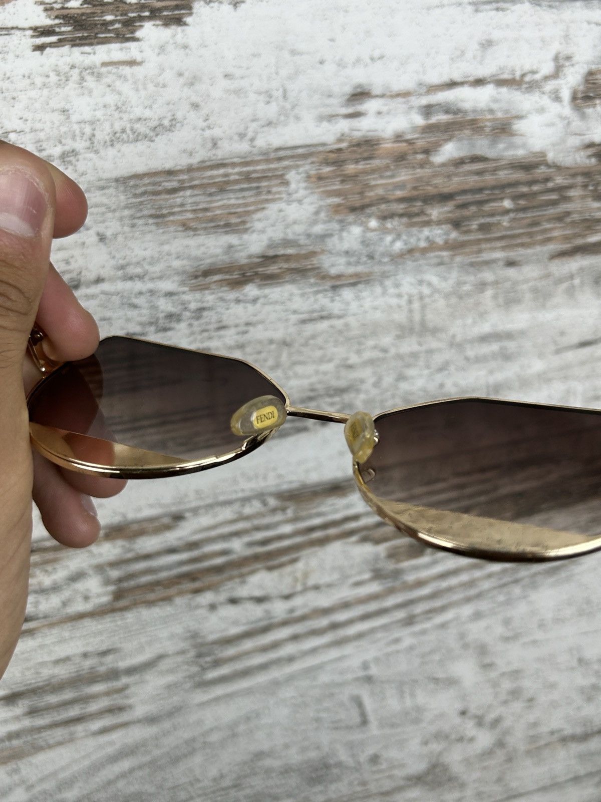 Fendi × Vintage Women’s Vintage Fendi glasses luxury y2k rare sunglasses Size ONE SIZE - 10 Thumbnail