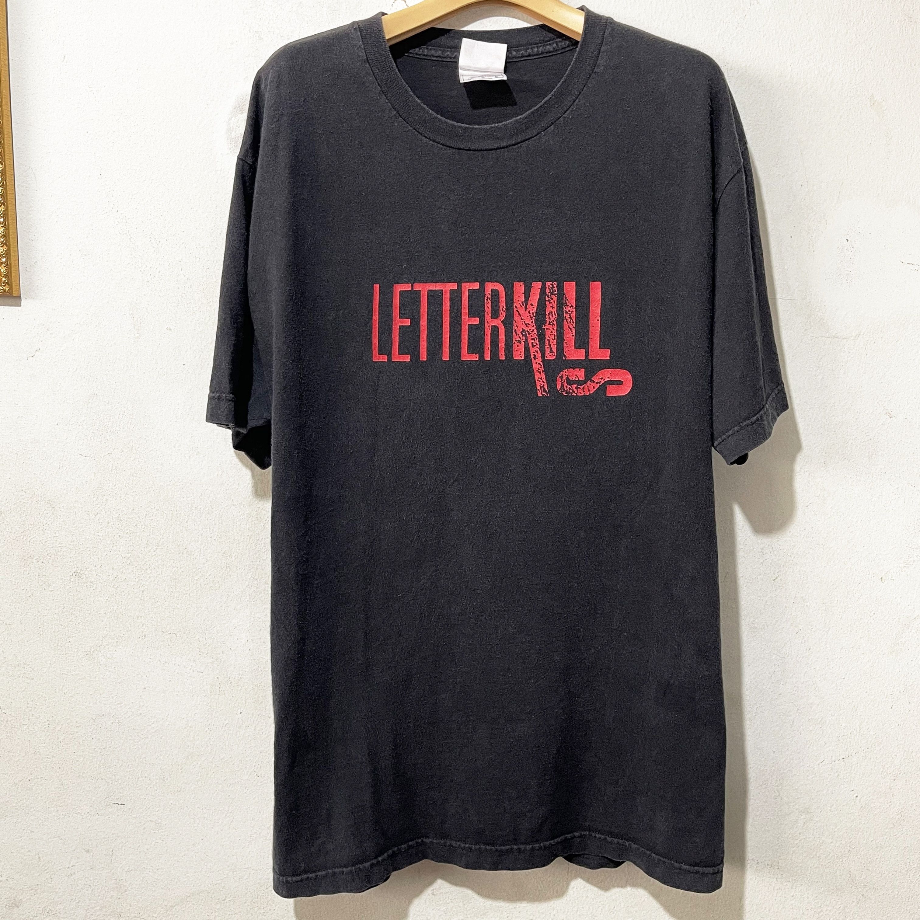 Band Tees × Vintage Vintage 2003 Letter Kills Shirt Size US L / EU 52-54 / 3 - 1 Thumbnail
