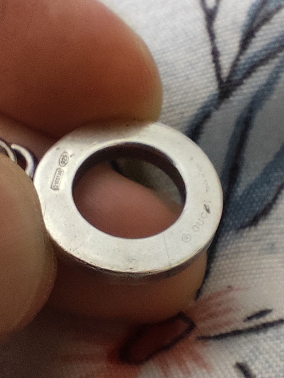 Gucci 💎WOMENS GUCCI Bracelet Silver 925 sample made in Italy 💎 Size ONE SIZE - 5 Thumbnail