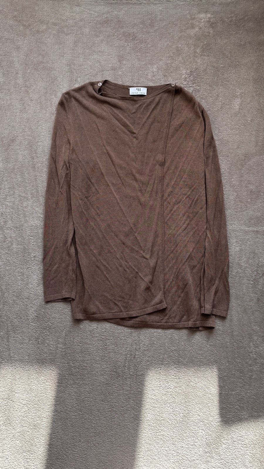 Archive Helmut Lang LGB y’s Style Asymmetric Cloak Cape