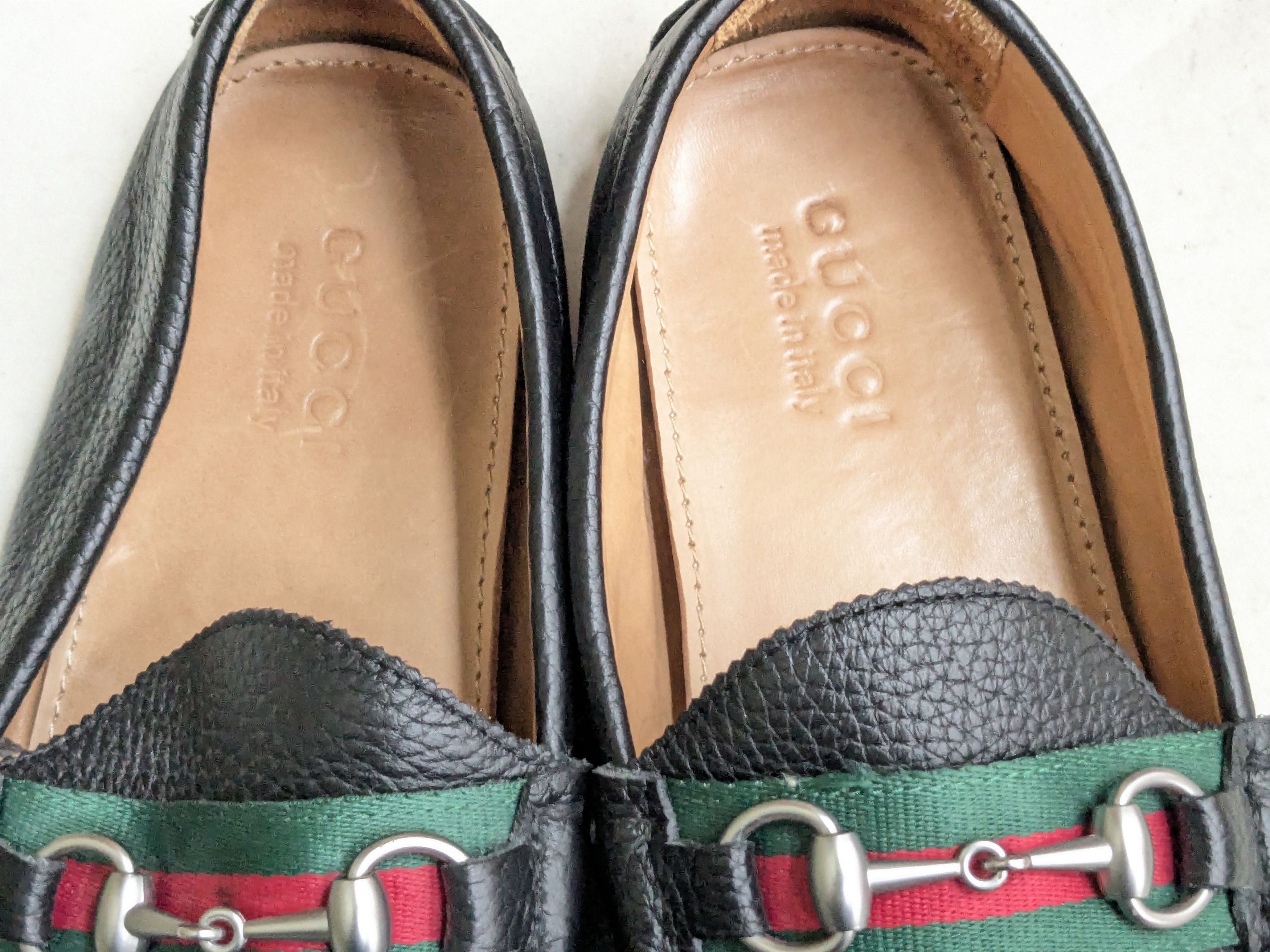 Gucci Gucci Horsebit Driving Loafers Black Leather 9 Slip On Size US 9 / EU 42 - 2 Thumbnail