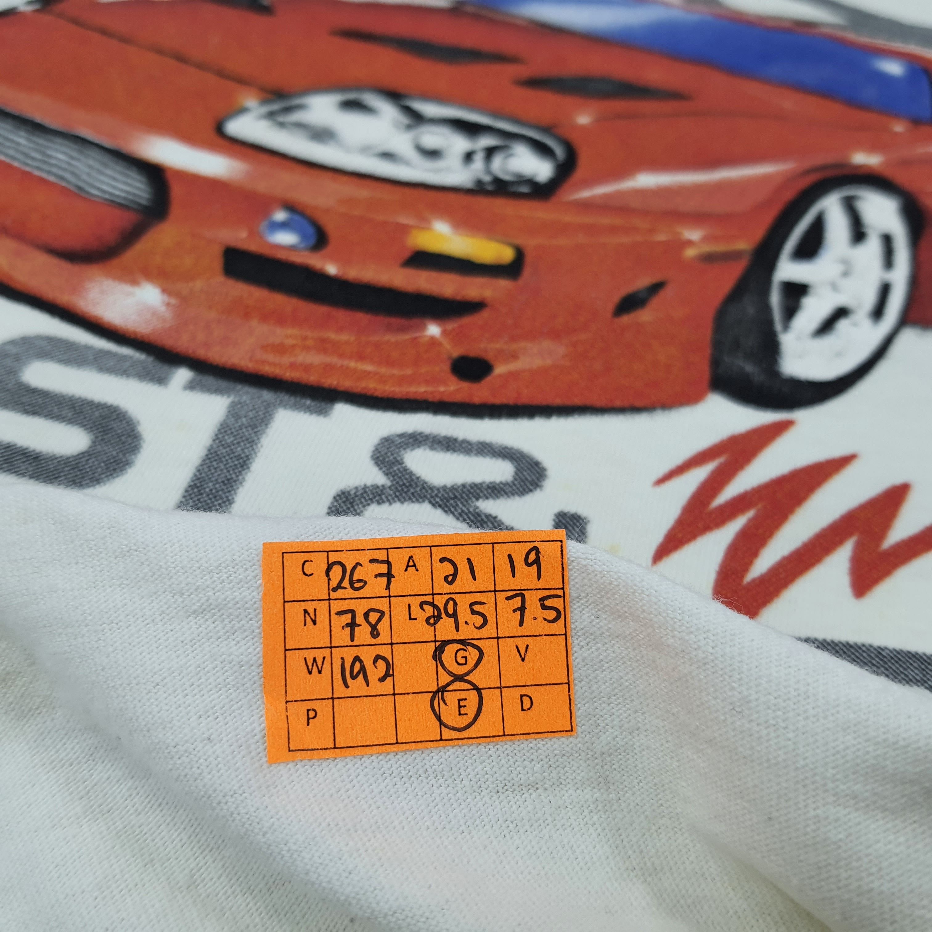 Vintage Vintage Fast & Furious Toyota Supra Racing Tshirt C267N78 Size US L / EU 52-54 / 3 - 8 Thumbnail
