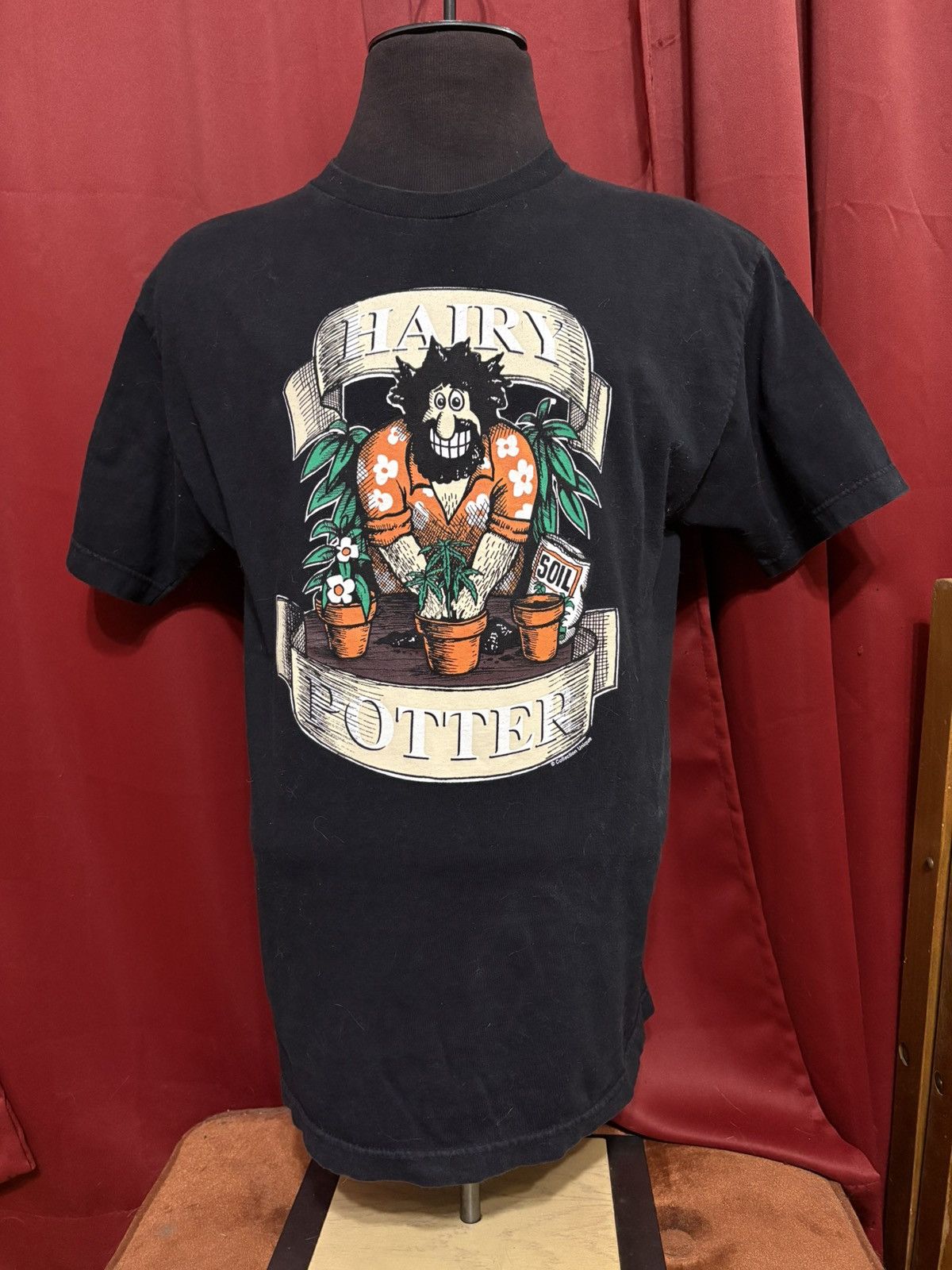 Vintage Vintage Hairy Potter Tshirt Y2K Harry Potter Pothead Parody Size US L / EU 52-54 / 3 - 1 Thumbnail
