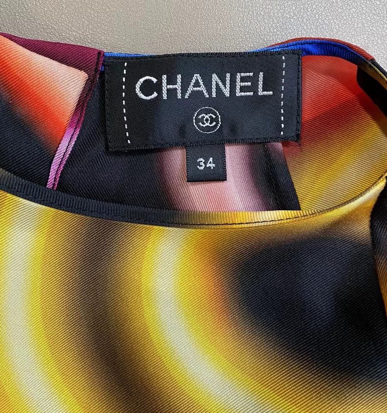 Chanel Chanel Dazzling silk short sleeves Nextarrow-2505 Size XXS / US 00 / IT 34 - 6 Thumbnail