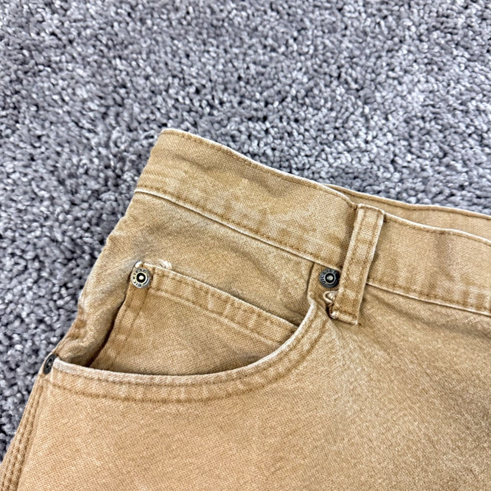 Dickies Dickies Pants 38 Brown Carpenter Canvas Mid Utility Work Wear Stretch Outdoors Men Regular Inseam 30 Size US 38 / EU 54 - 7 Thumbnail