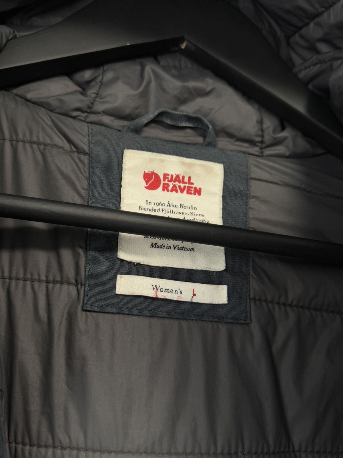 Fjallraven Fjallraven Kiruna Padded Parka Hooded Blue Navy Jacket Coat Size L / US 10 / IT 46 - 18 Thumbnail