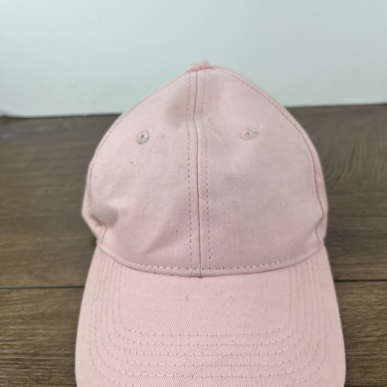 Other Plain Pink Baseball Hat Pink Hat Adjustable Adult Size Hat P Size ONE SIZE - 5 Thumbnail