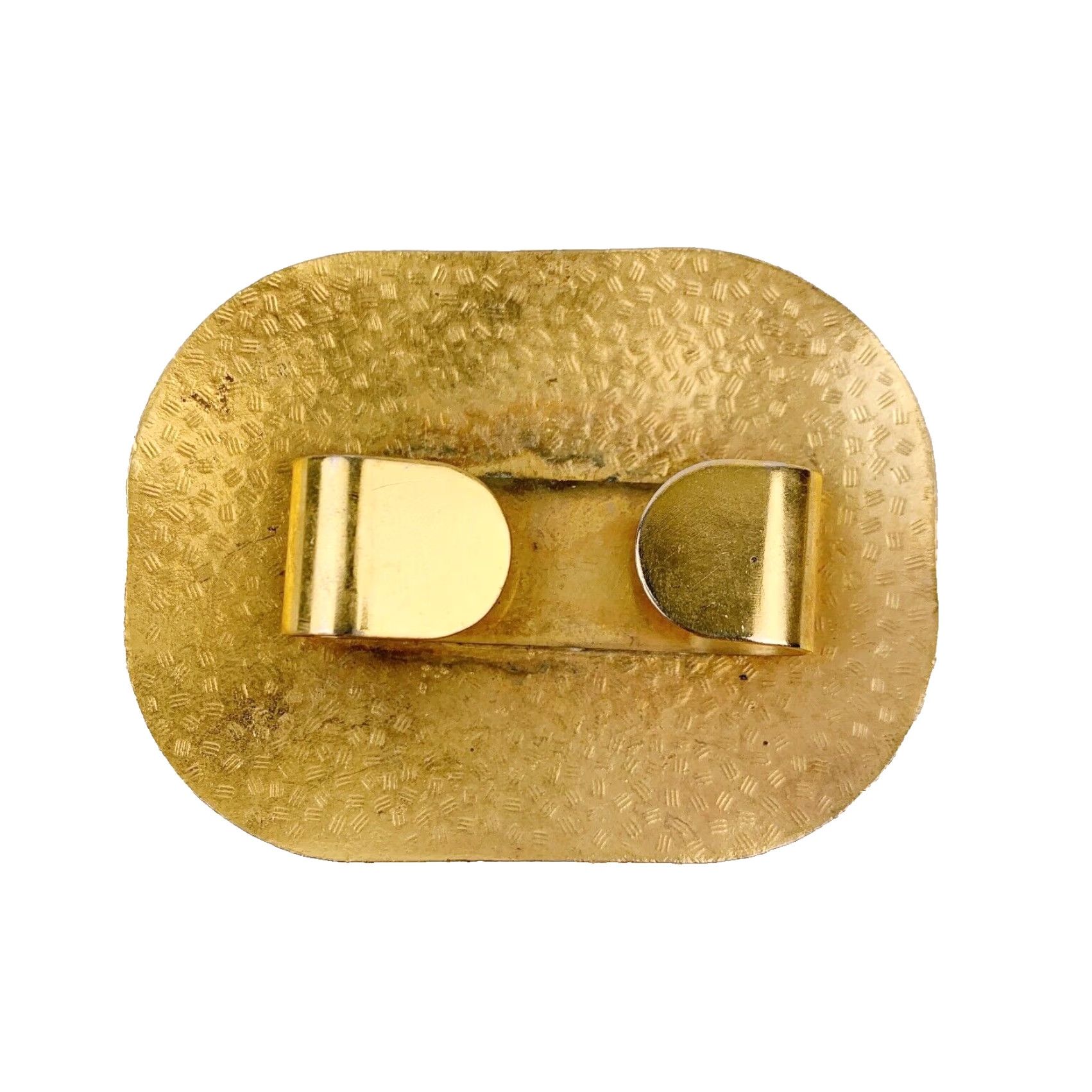 Vintage VINTAGE Cloisonne Butterfly Flower Gold Small Belt Buckle Unmarked 1.8" x 2.4" Size ONE SIZE - 5 Thumbnail