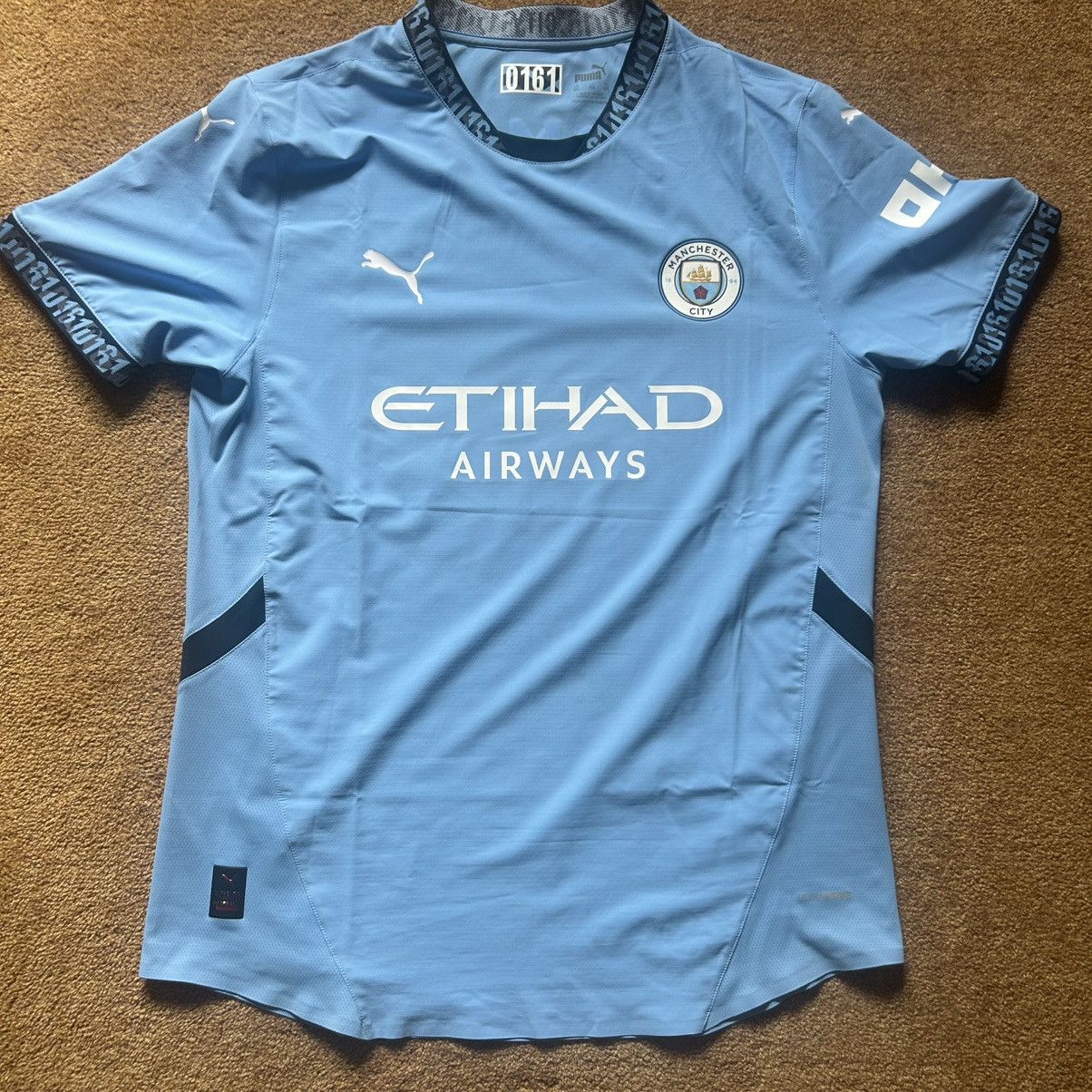 Puma Manchester ctity 2024/25 home jersey #7 marmoush Size US XXL / EU 58 / 5 - 2 Thumbnail