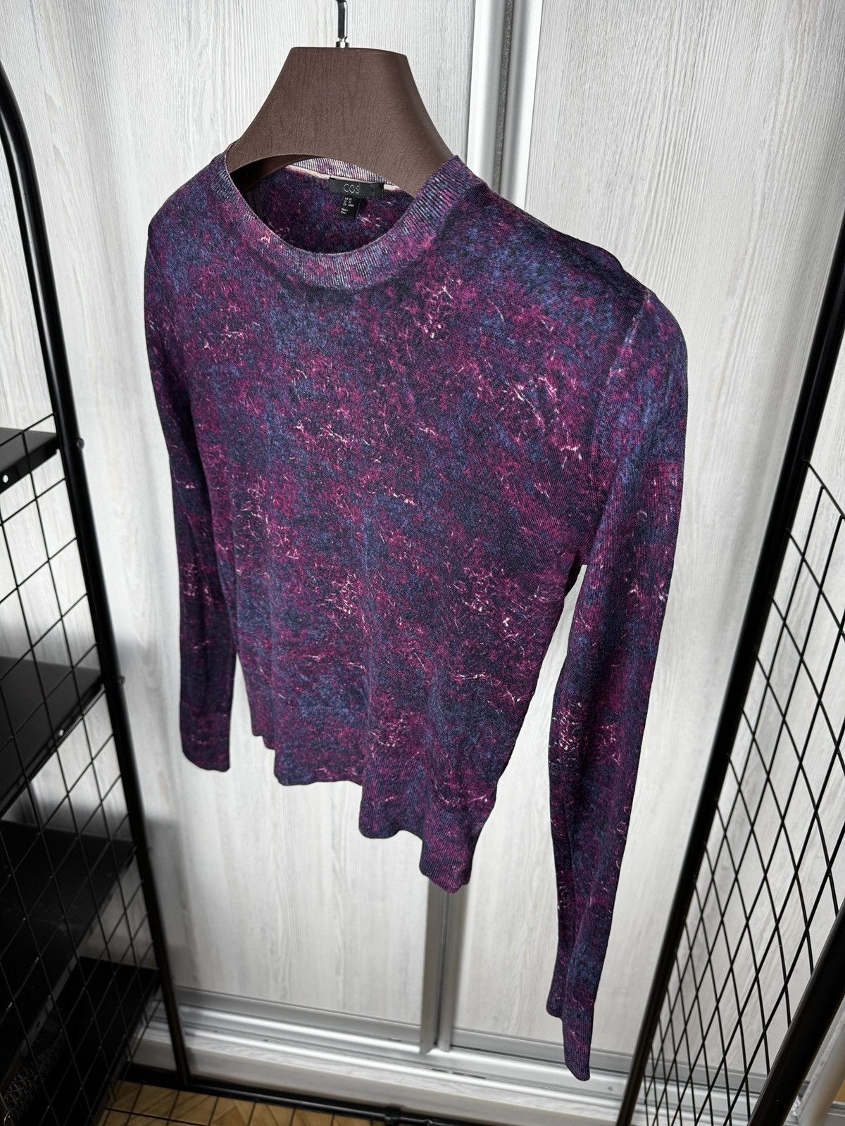 Cos COS merino wool painted sweater size XS Size XS / US 0-2 / IT 36-38 - 5 Thumbnail