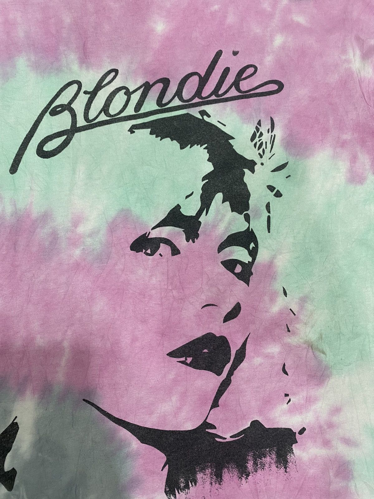 Band Tees ✅ Blondie American Rock Band Tie Dye Debbie Harry tee Shirt Size US M / EU 48-50 / 2 - 3 Thumbnail