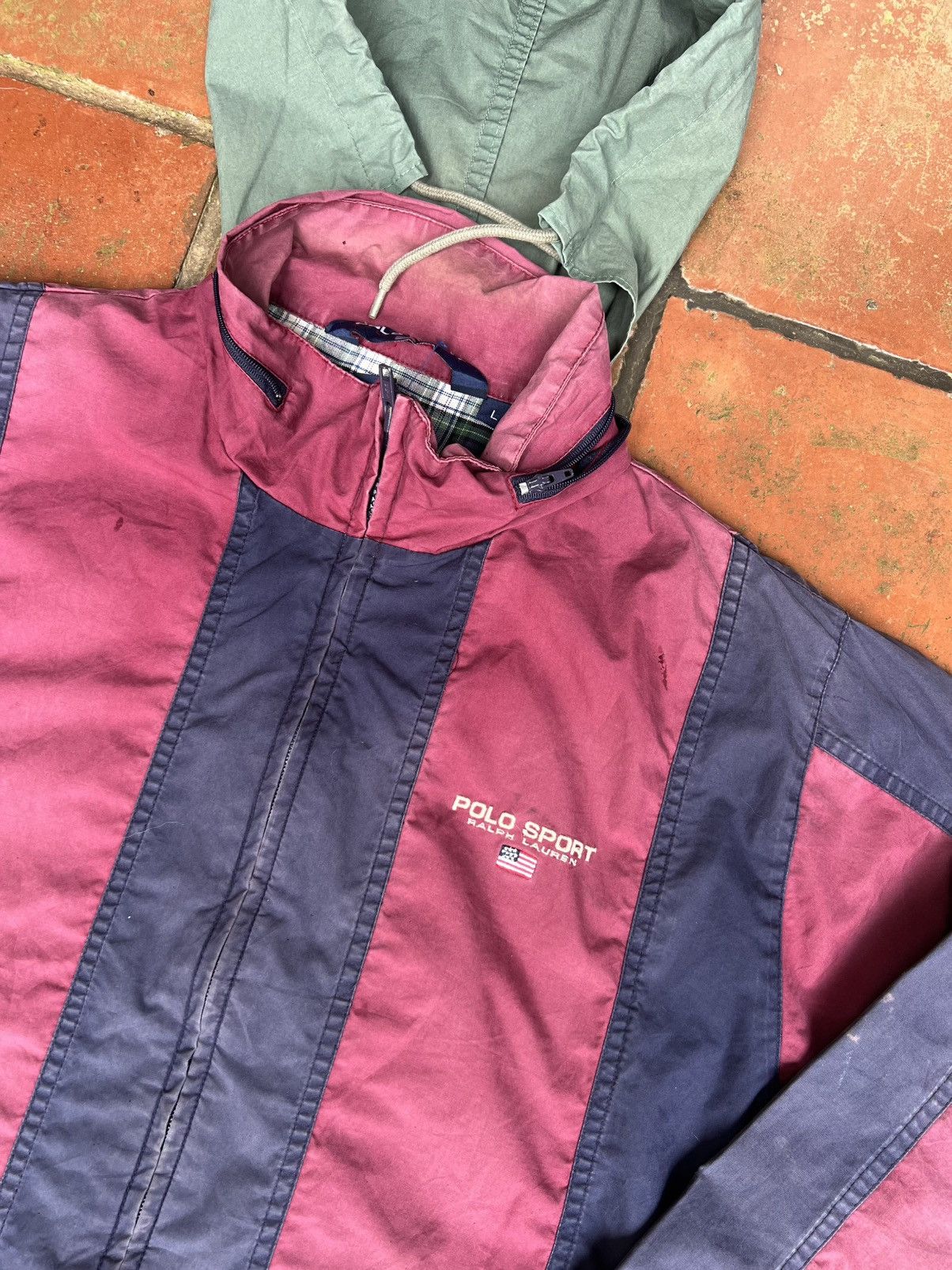 Polo Ralph Lauren Vintage Polo Sport Jacket Size US XL / EU 56 / 4 - 5 Thumbnail