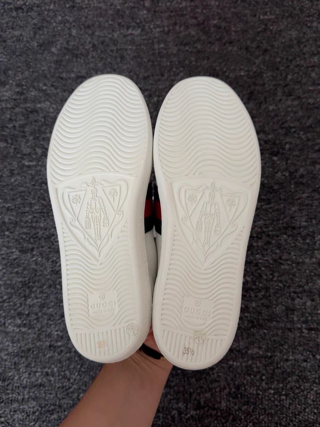 Gucci GUCCI Bee-Embroidered White Sneakers K13 Size US 5.5 / IT 35.5 - 5 Thumbnail