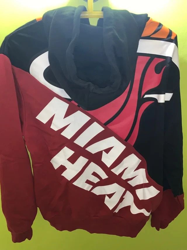NBA Bershka NBA Miami Heat Hoodie | Size S | New Size US S / EU 44-46 / 1 - 4 Thumbnail