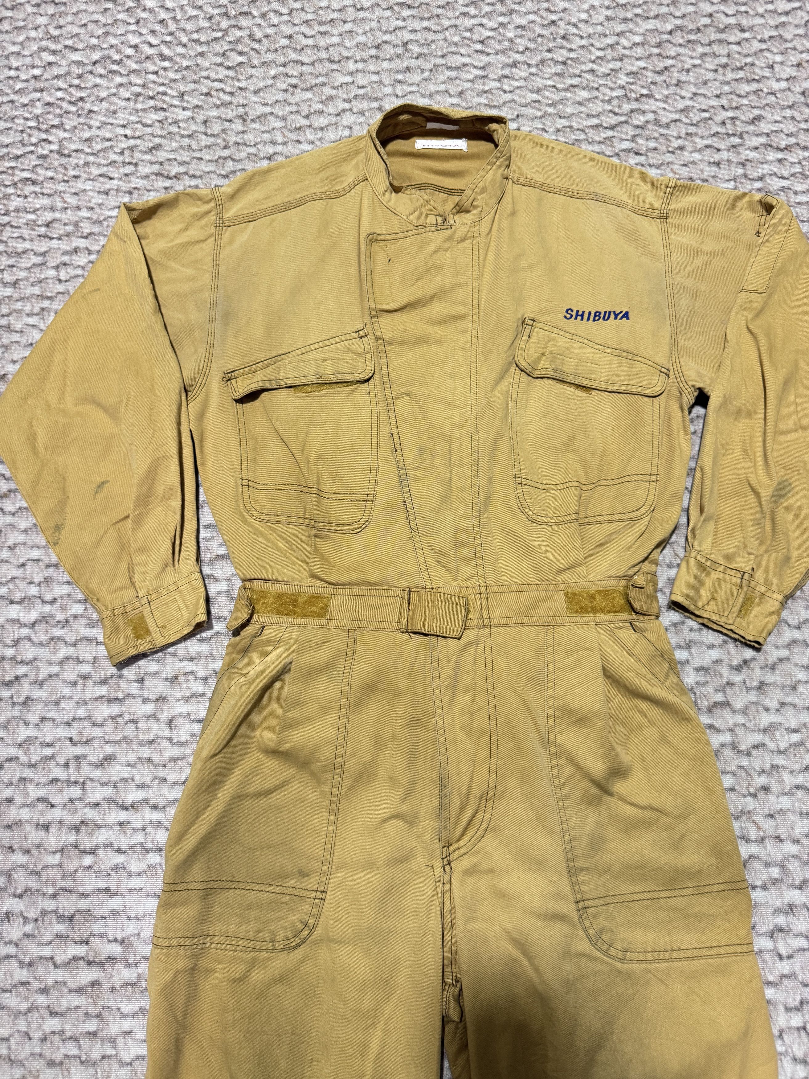 Sports Specialties Vintage Toyota TRD Script Mechanic Coverall Dirty Oil Size M Size US 33 - 4 Thumbnail