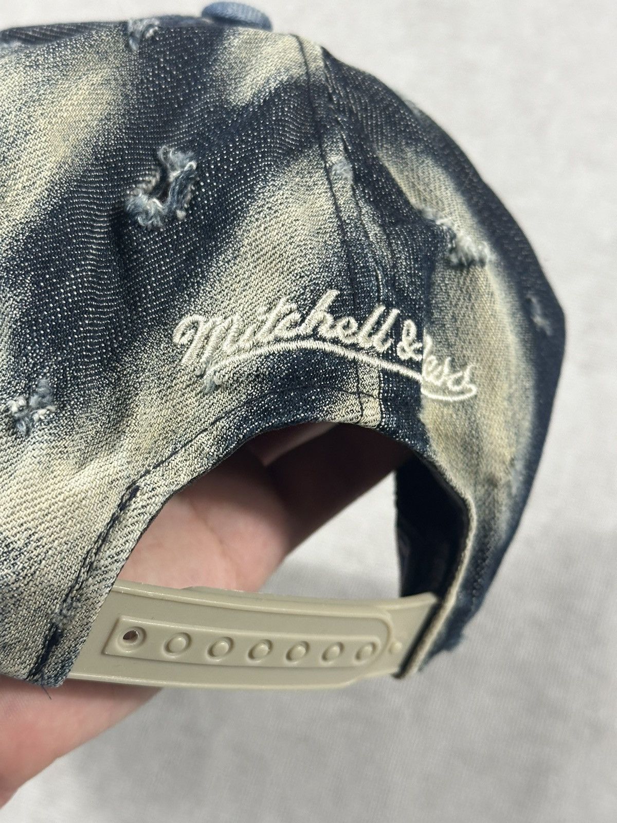 Mitchell & Ness Mitchell & Ness NBA Chicago Bulls Denim Snapback Cap Size ONE SIZE - 6 Thumbnail