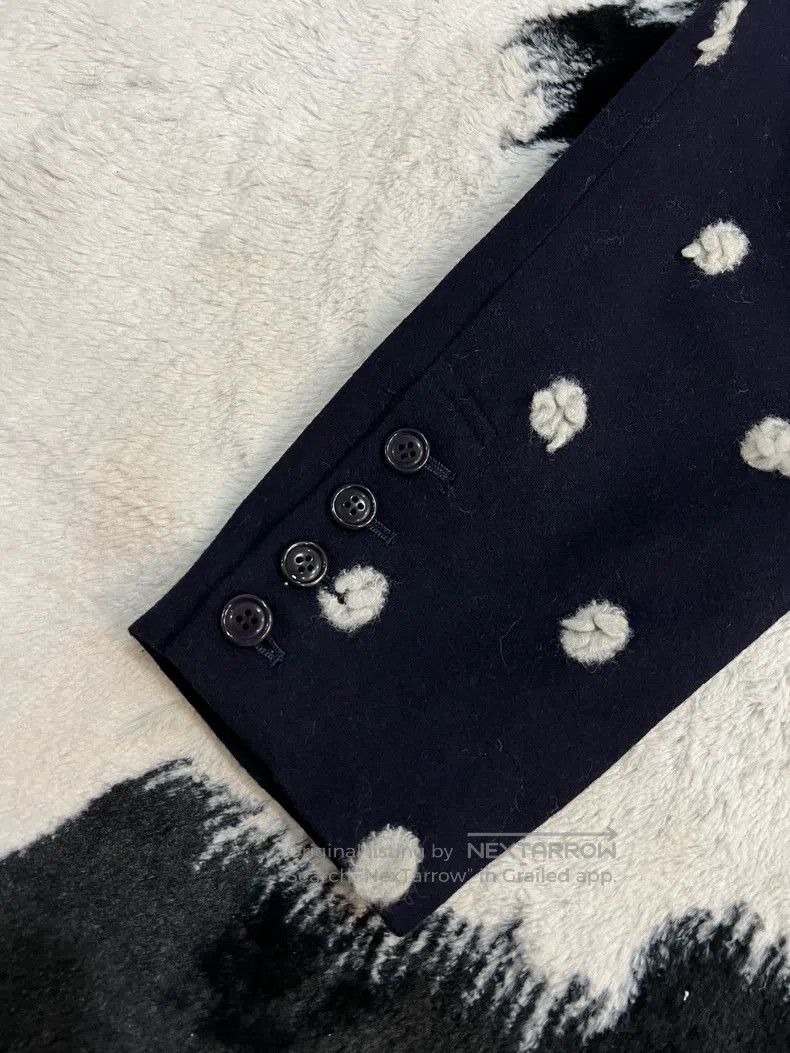 Issey Miyake Issey Miyake Wool Terry Polka Dot Carrot Pants Size 25" / US 0 / IT 36 - 3 Thumbnail