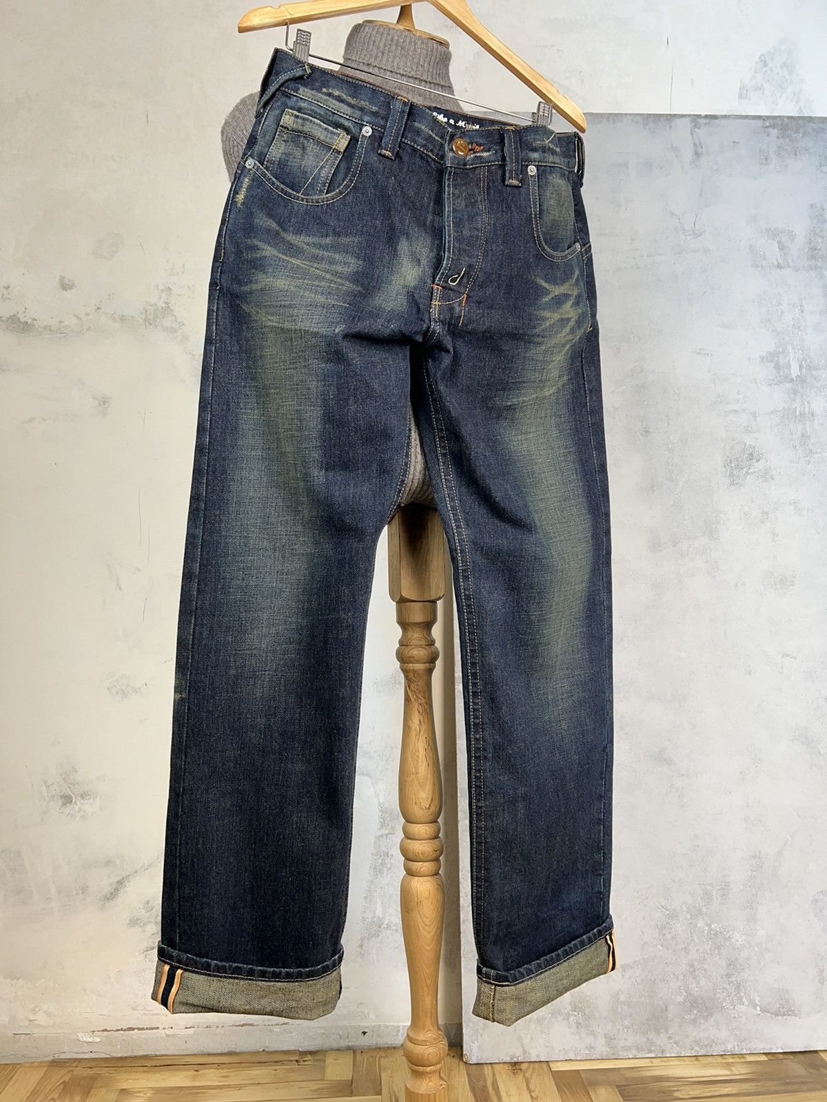 Dr. Denim Vintage Dr Denim Selvege Jeans Size 33/32 Size US 32 / EU 48 - 7 Thumbnail