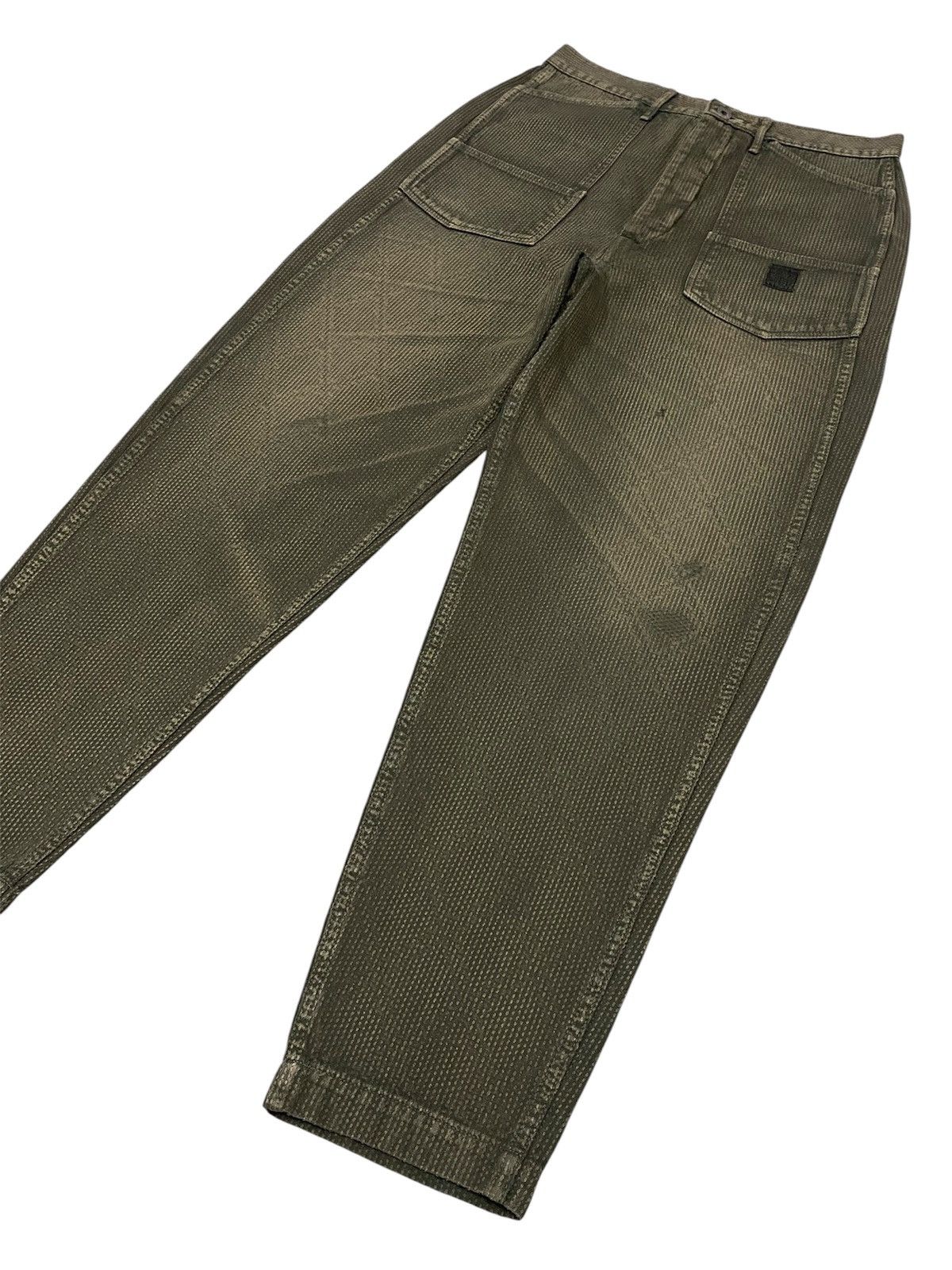 Kapital Kapital Kountry Sashiko Duck Fatigue Denim Pants Size US 30 / EU 46 - 18 Thumbnail