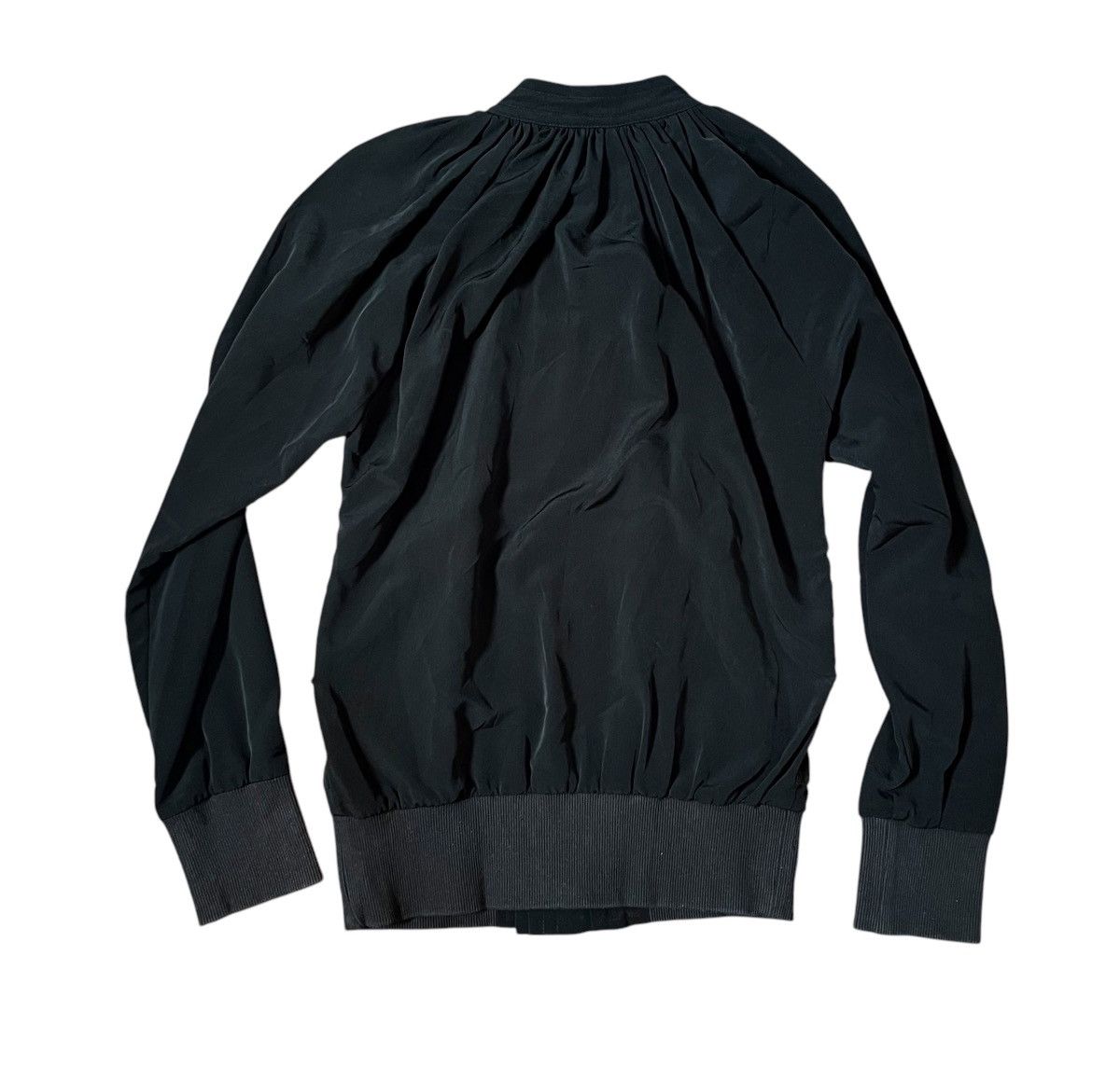 Yohji Yamamoto *FINAL DROP* yohji yamamoto pleated flowy bomber jacket Size US S / EU 44-46 / 1 - 5 Thumbnail
