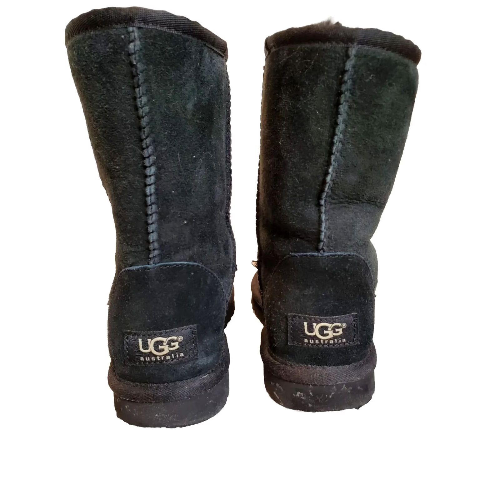 Ugg UGG Australia Boots Womens Black Shearling Classic Short Women Size Size 27" / US 4 / IT 40 - 5 Thumbnail