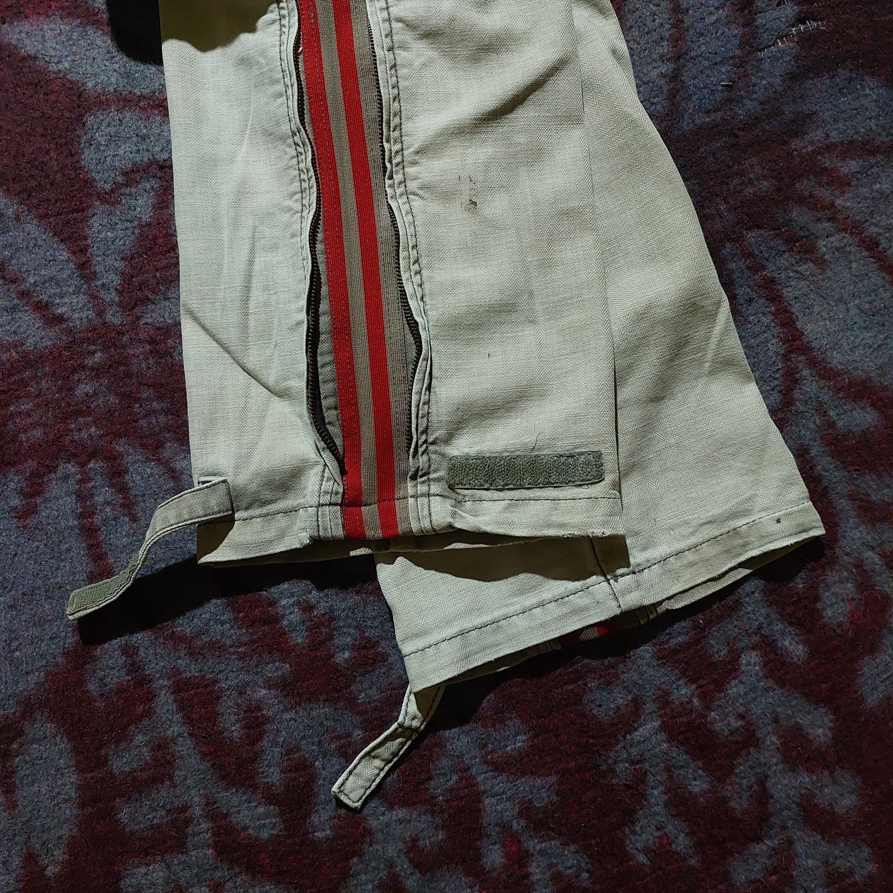PPFM PPFM bondage zipper side distressed 3d pocket cargo pants Size US 33 - 9 Thumbnail