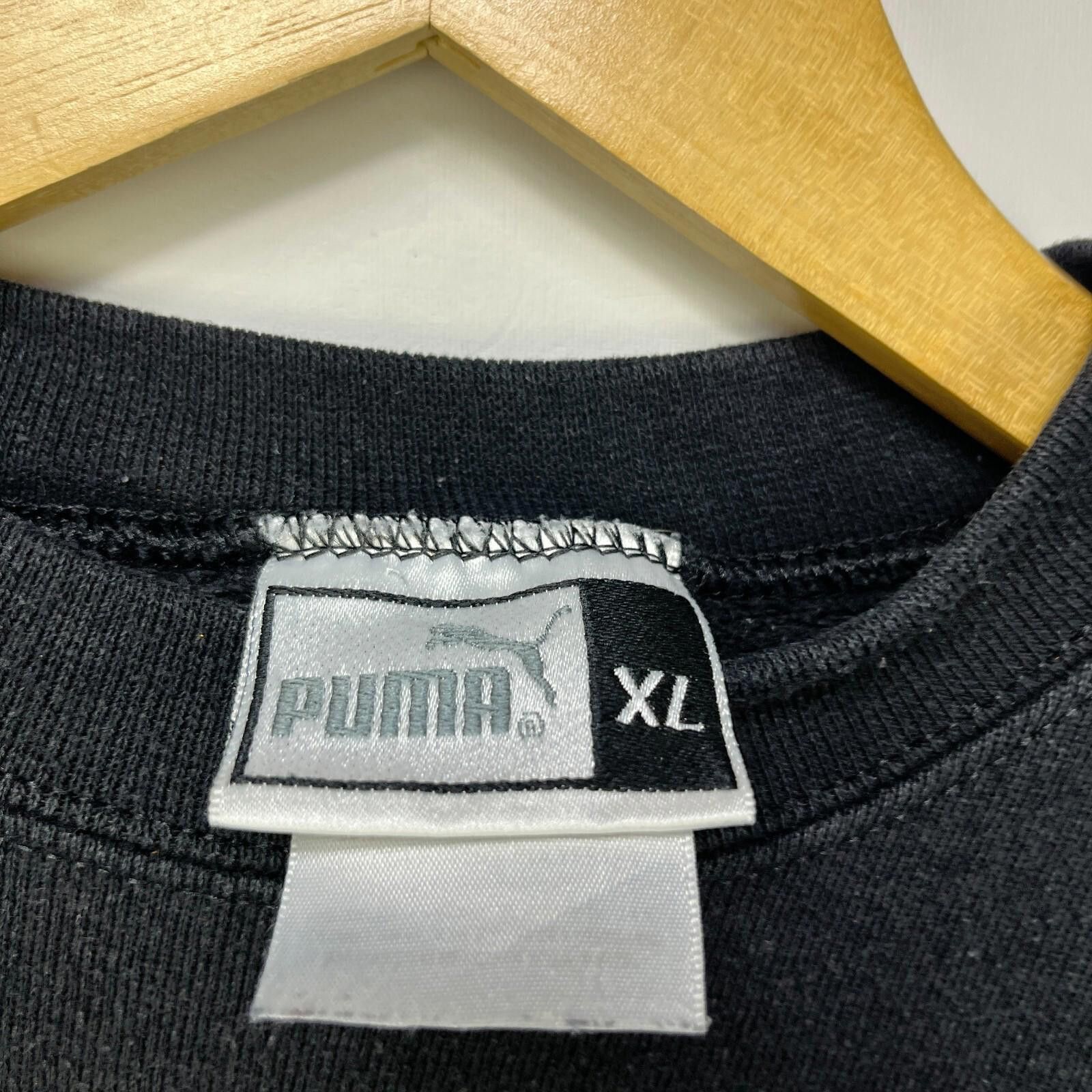 Puma Vintage 90s Oakland Raiders Puma Sun Faded Sweatshirt XL Size ONE SIZE - 4 Thumbnail