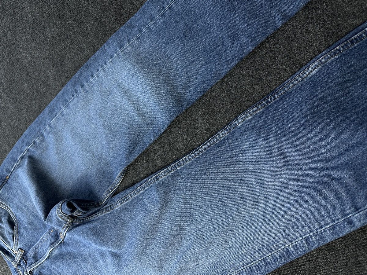 Arket 🚨Y2K WOMEN ARKET JEANS WITH LOGO AVANT GARDE DENIM PANTS Size 31" - 3 Thumbnail